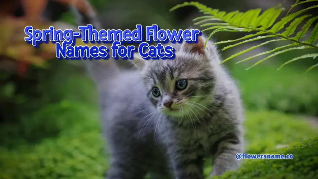 Best 200+ Flower Names for Cats - Simple and Unique Ideas 6 Spring-Themed Flower Names for Cats