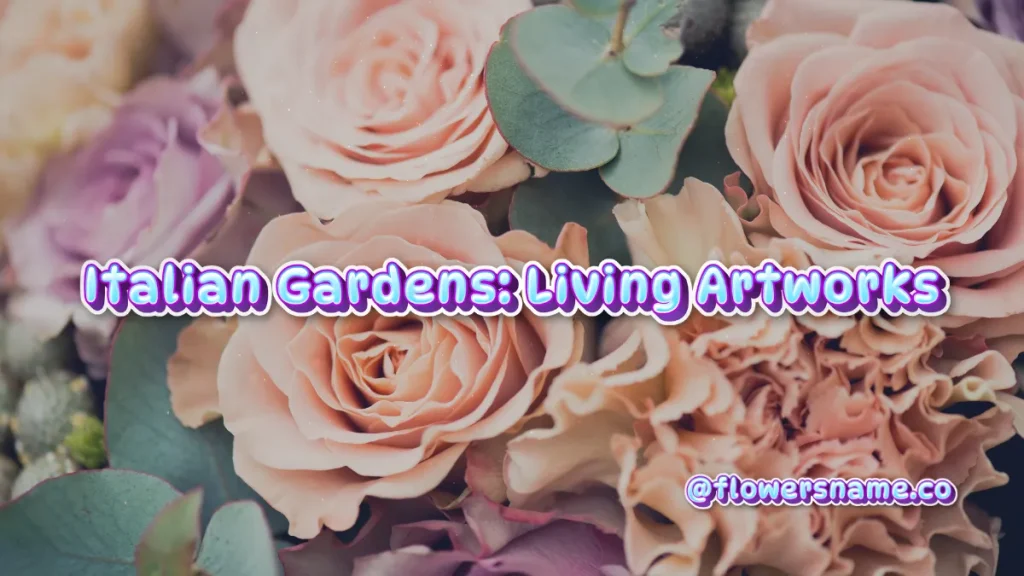 Italian Gardens_ Living Artworks