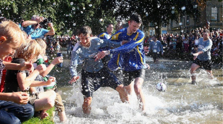 The Strangest Places Football Matches Were Played