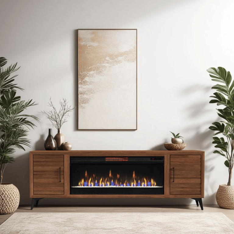 Living Smarter: The Cozy Power of Fireplace TV Stands and Adjustable Bed Bases
